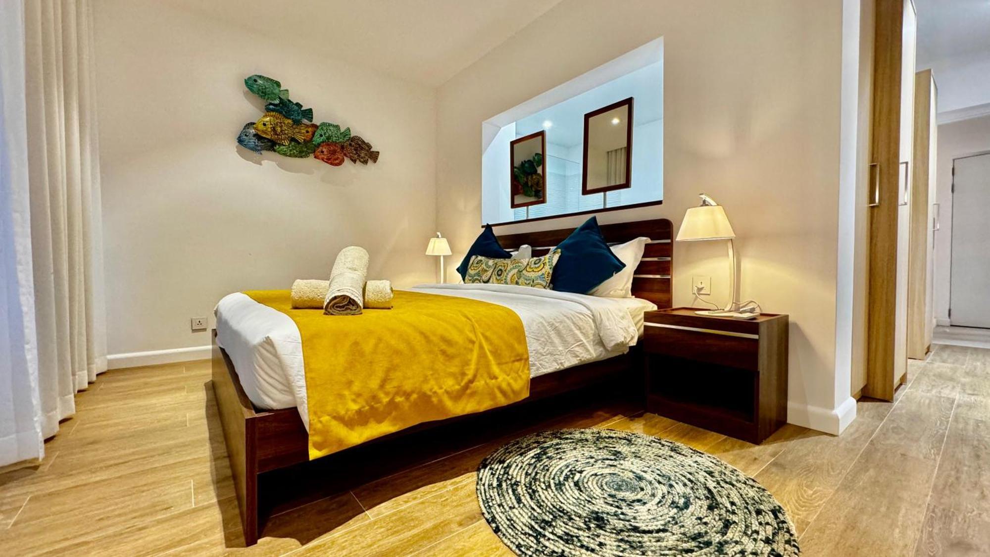 Appartement De Luxe Piscine Et Vue Mer Rivière Noire Extérieur photo
