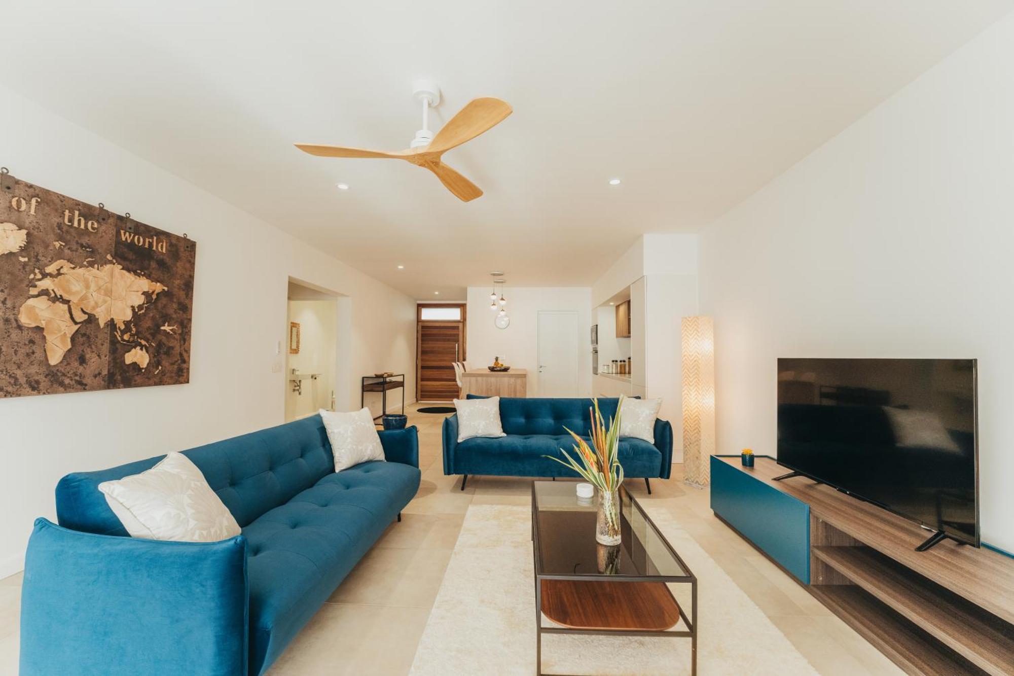 Appartement De Luxe Piscine Et Vue Mer Rivière Noire Extérieur photo